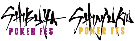SHIBUYA×SHINJUKU POKER FES Logo