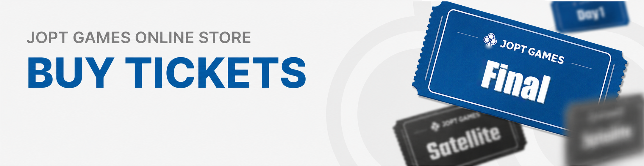 JOPT GAMES ONLINE STORE - BUY TICKETS