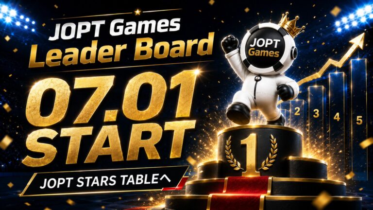 【7/1~7/14】Pre-Leader Boardを優勝して、JOPT STARS TABLEへ挑戦しよう。