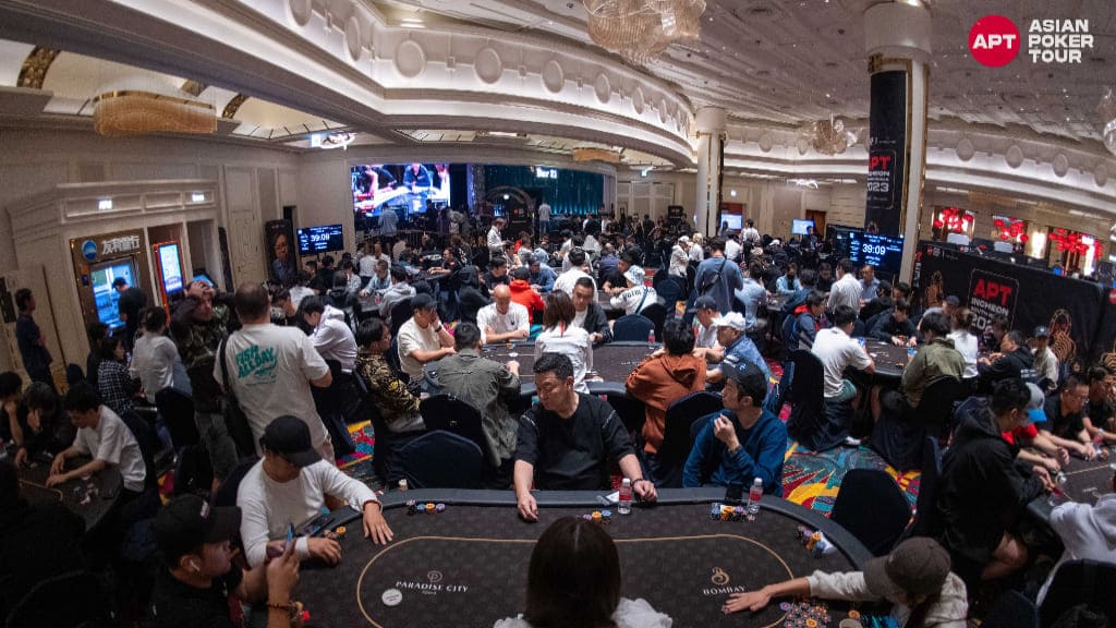 APT Incheon 2026が開催されるParadise City Casinoの会場風景