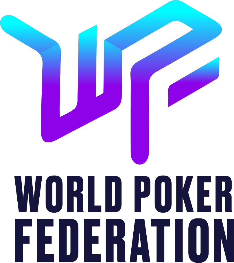 WPF（World Poker Federation）のロゴ
