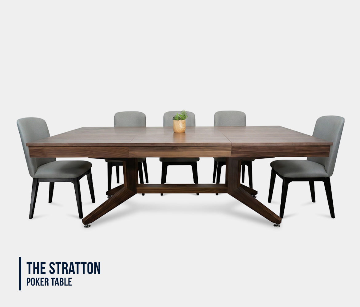 Stratton poker table detail