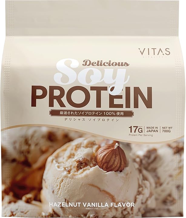 SOY PROTEIN ヘーゼルナッツバニラ風味